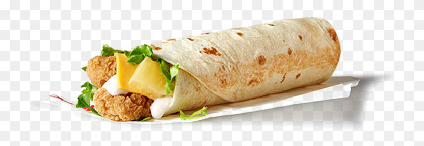 721x229 Http Kfc Co Zwwp Fast Food, Burrito, Food, Bread HD PNG Download