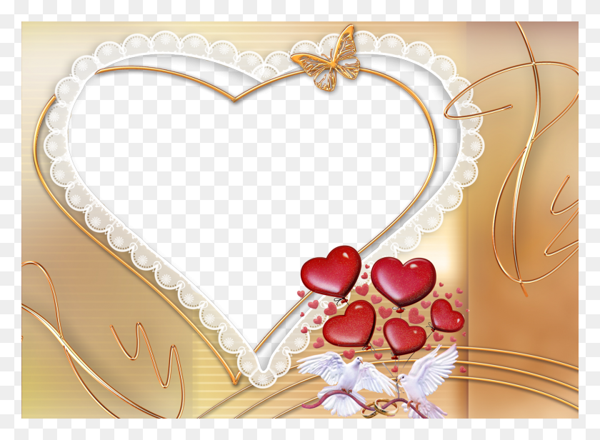 1500x1071 Http Syedimranrocks Blogspot In Wedding Heart Frames, Text, Symbol, Label HD PNG Download