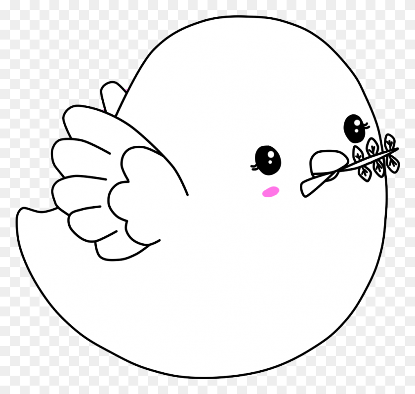 953x901 Https Blogspot Com Clip Art Black And White Happy, Bird, Animal, Poultry HD PNG Download