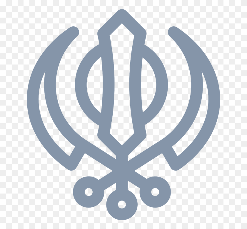 661x721 Https En Wikipedia Orgwikisikhism An Indian Emblem, Symbol, Cross, Logo HD PNG Download