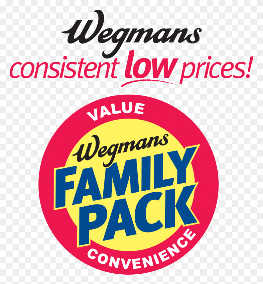 782x850 Descargar Png Https Wegmans Family Pack Family Pack Logo, Poster, Publicidad, Flyer Hd Png