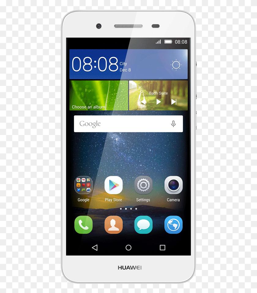 446x895 Huawei Gr3 Product Photos Front Silver Huawei Gr3 Price In Pakistan, Mobile Phone, Phone, Electronics HD PNG Download