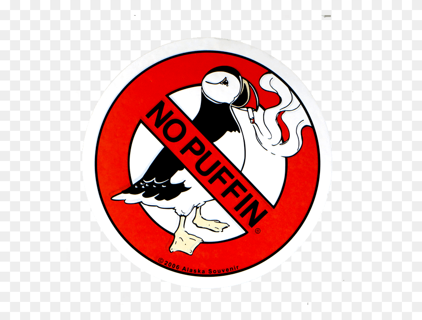 576x576 Hud And Ahfc Will Ban Smoking In Public Housing Puffin Sign, Logo, Symbol, Trademark HD PNG Download