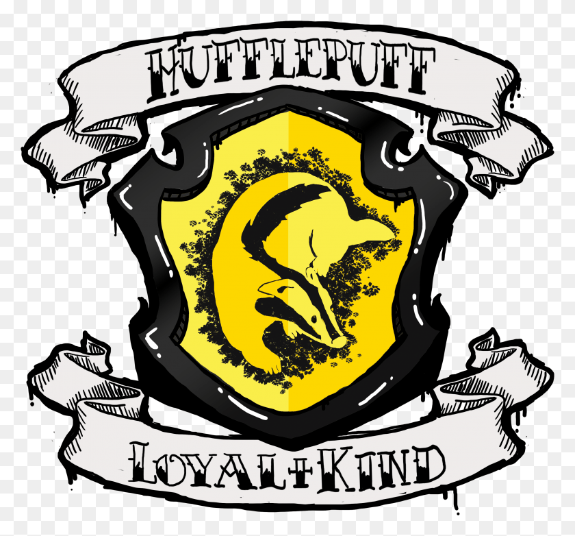 3249x3008 Hufflepuff Pride Hogwarts Crest Hufflepuff Pride, Logo, Symbol, Trademark HD PNG Download