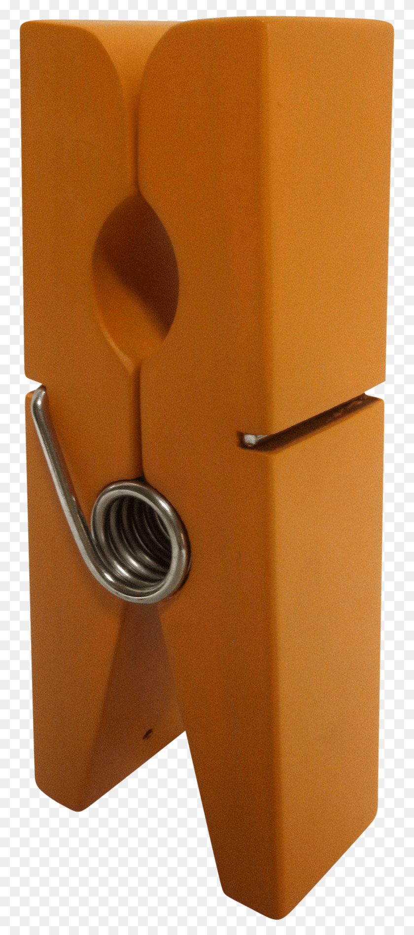 765x1838 Huge Orange Clothespin Pop Art Decor Bronze, Handle, Handrail, Banister HD PNG Download