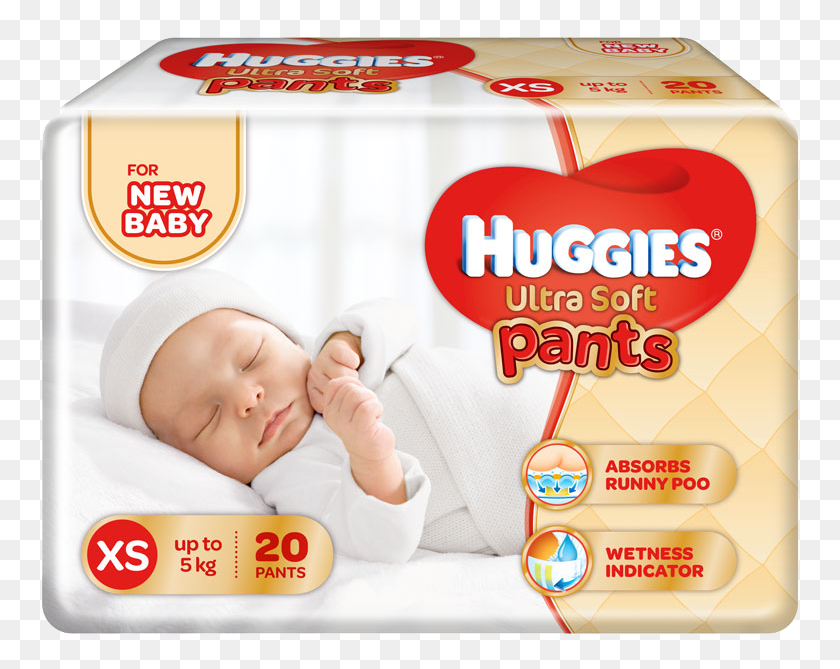 761x609 Huggies Ultra Soft Pants Huggies Diapers For New Born Baby, Person, Human, Newborn HD PNG Download