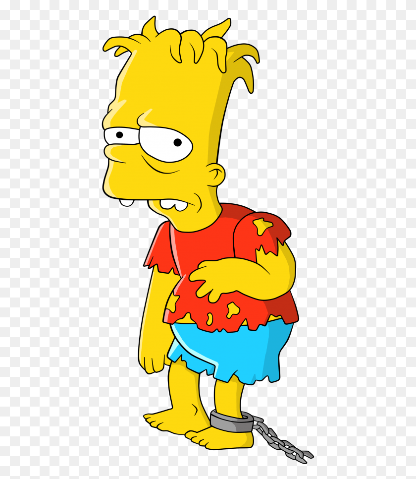 431x906 Hugo Simpson Ii Transparent Simpsons, Food, Outdoors, Graphics HD PNG Download