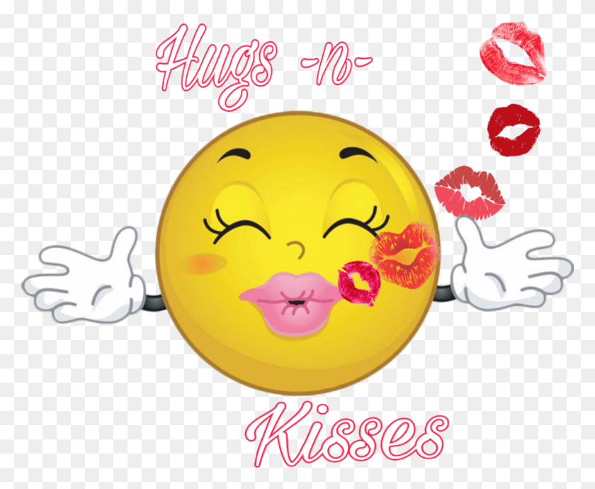 1024x828 Hugs And Kisses Cartoon, Text, Graphics HD PNG Download