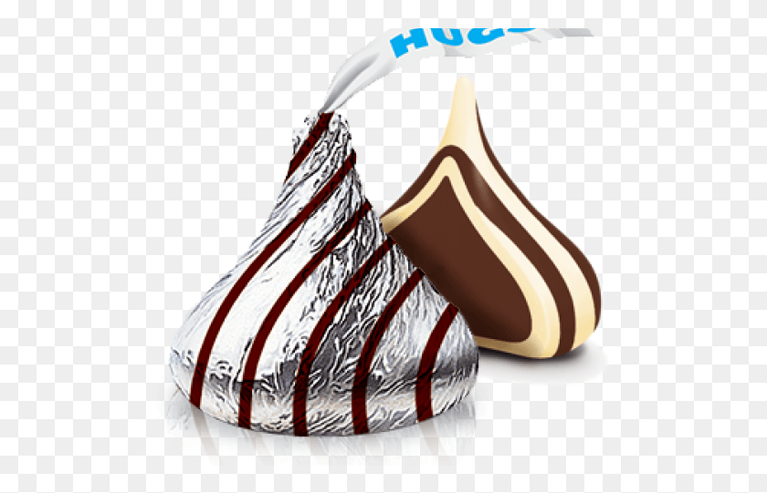 500x481 Hugs Chocolate Kisses, Sweets, Food, Confectionery HD PNG Download