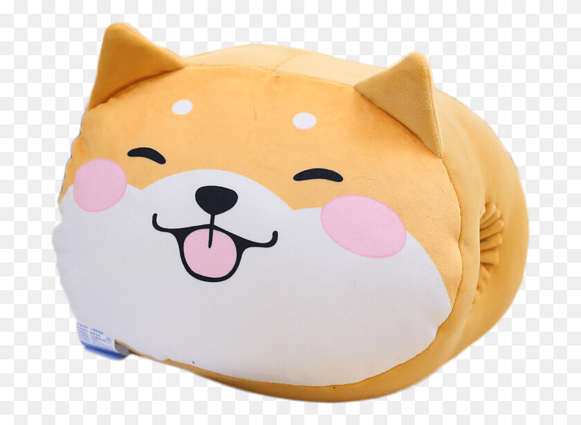 697x555 Huh Huong Cute Shiba Inu Dog Head Dog Hand Warmer Pillow Stuffed Toy, Cushion, Birthday Cake, Cake HD PNG Download