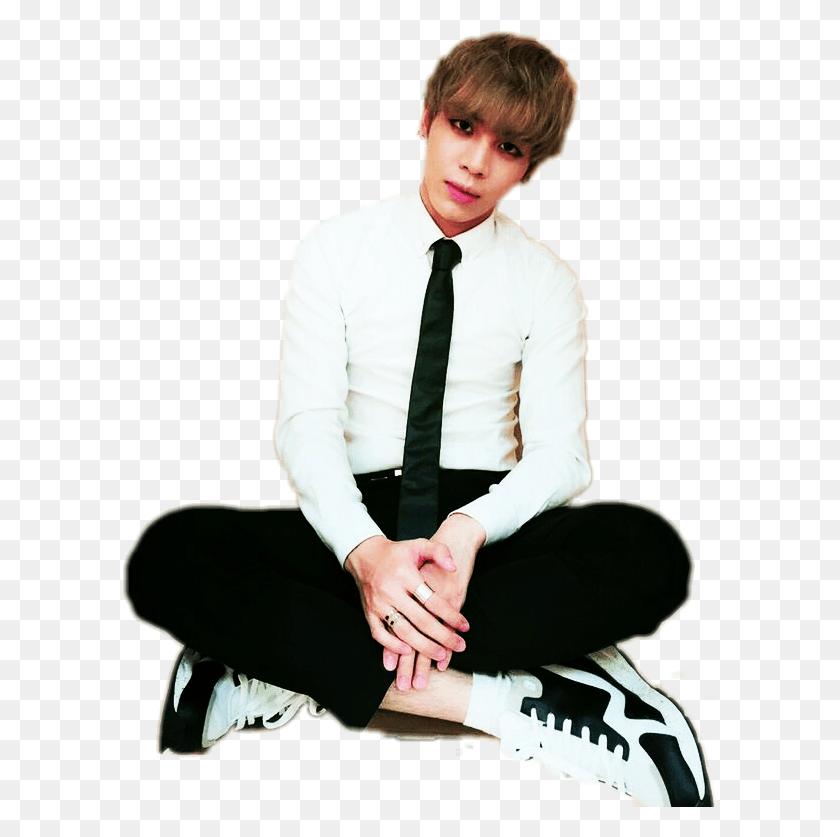 593x777 Hui Sticker Sitting, Tie, Accessories, Clothing Descargar Hd Png