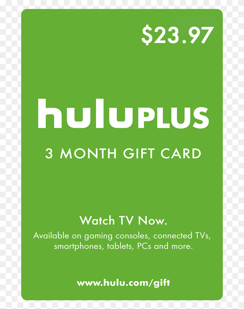695x1004 Hulu Plus Transparent Logo Hulu, Advertisement, Poster, Flyer HD PNG Download