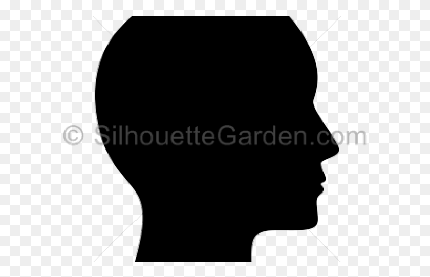 595x481 Human Clipart Human Silhouette Human Head Silhouette, Bow, Text, Plot HD PNG Download