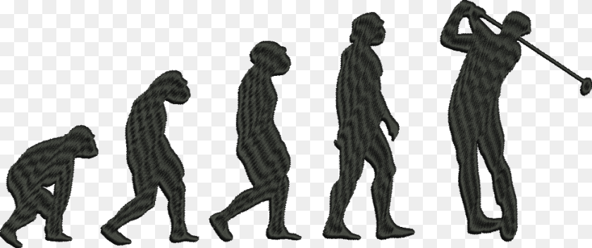 981x412 Human Evolution Stop Following Me, People, Person Sticker PNG