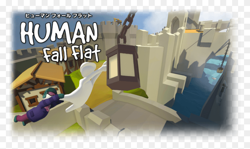 811x461 Human Fall Flat Human Fall Flat Level, Minecraft, Человек, Angry Birds Hd Png Скачать