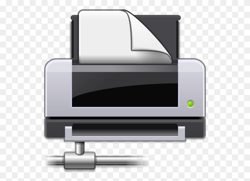 545x549 Human Gnome Dev Printer Network Printer Icon, Machine HD PNG Download