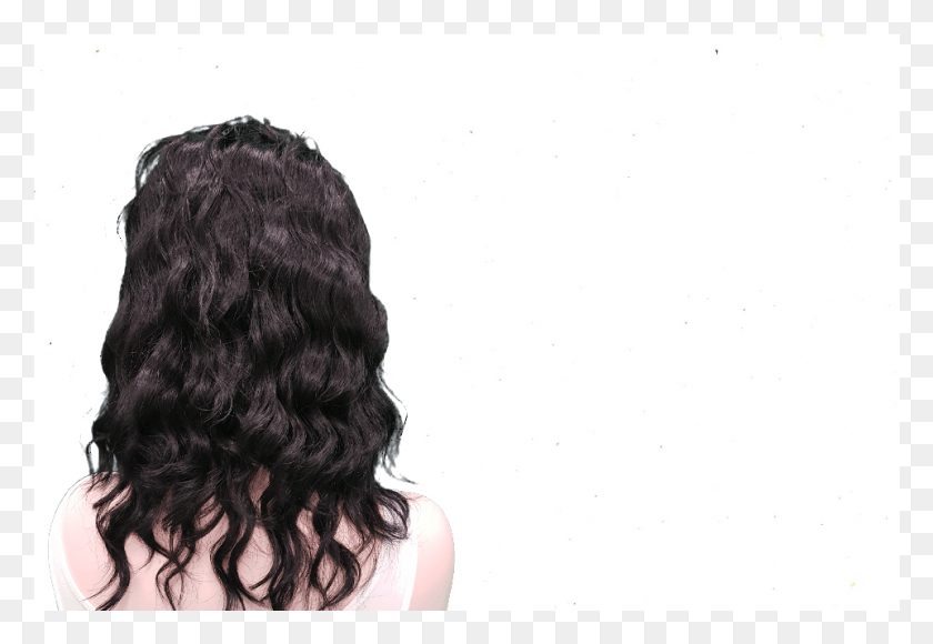 961x641 Human Hair Wig Curly With Bangsperruques Rl Moda Lace Wig, Person, Black Hair HD PNG Download