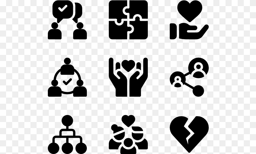 529x505 Human Relations Discussion Symbol, Gray Clipart PNG