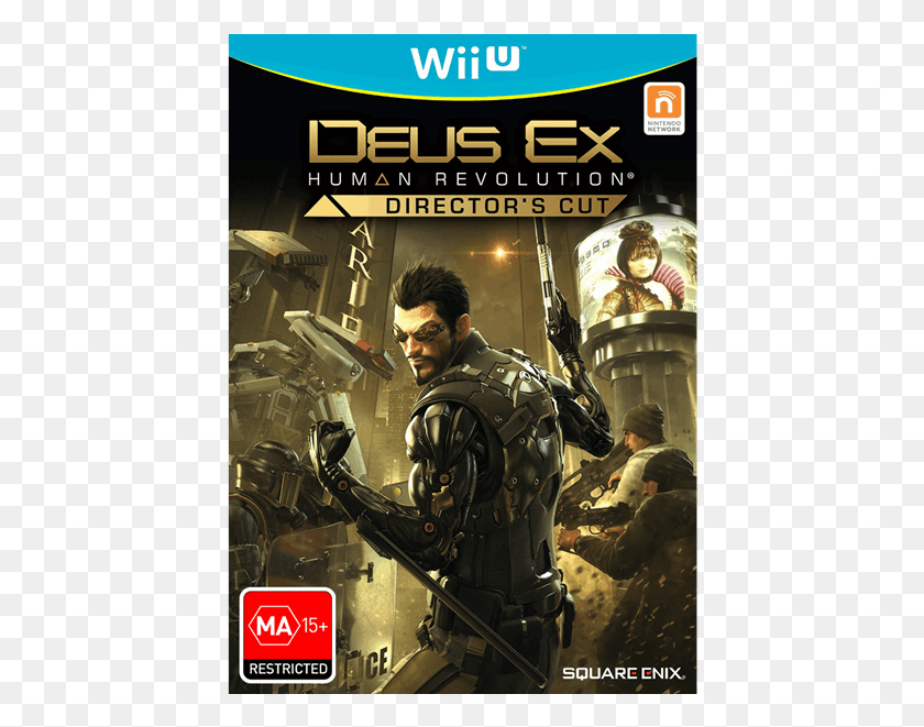 428x601 Human Revolution Deus Ex Director39S Cut, Плакат, Реклама, Человек Hd Png Скачать