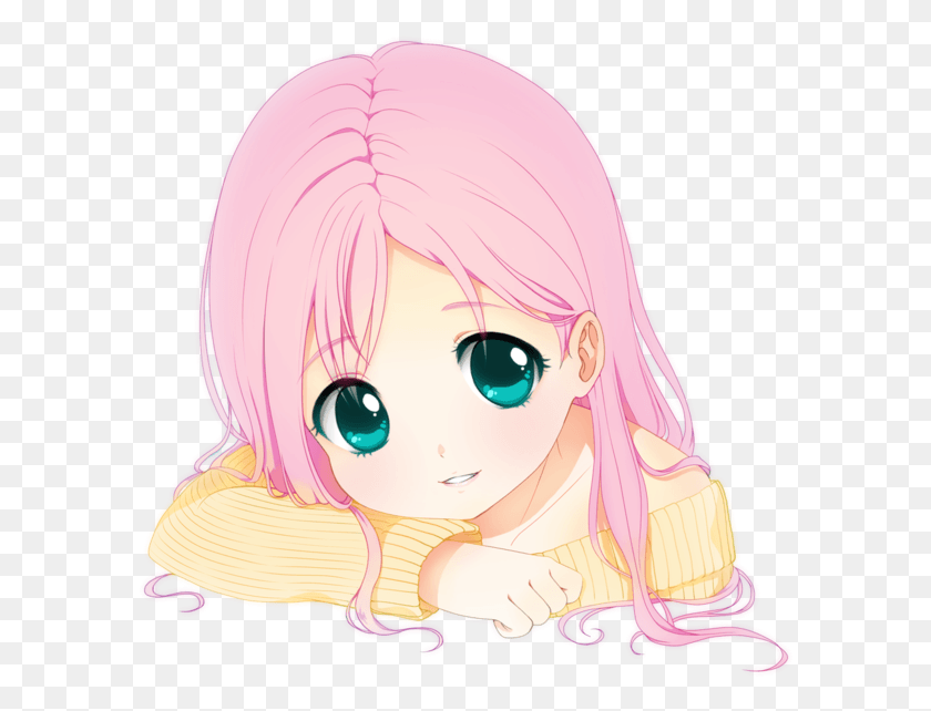 592x582 Descargar Png Humanized My Little Pony Images Fluttershy, Fluttershy Anime Kid, Doll, Toy, Barbie Hd Png
