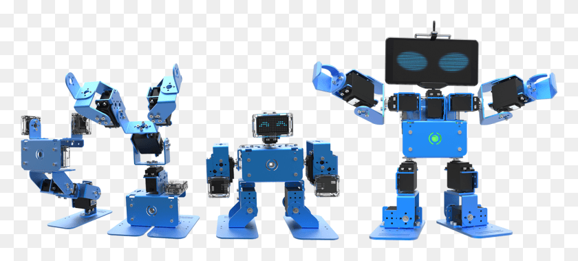 1357x555 Descargar Png Robot Humanoide Con 9 Grados De Libertad Y 6 Tipos De Robot, Mesa, Muebles, Laboratorio Hd Png