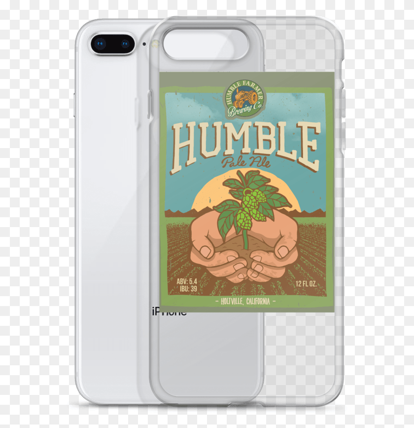 571x807 Humble Pale Ale Mockup Case With Phone Iphone 7 Plus8 Mobile Phone Case, Electronics, Cell Phone, Advertisement HD PNG Download