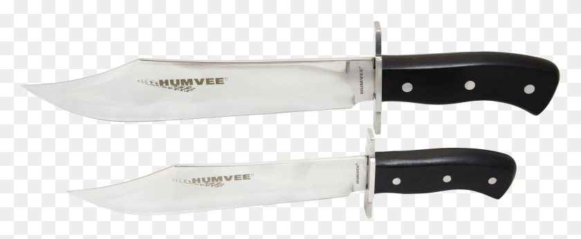 4621x1698 Humvee Accessories Hmvbc03bk Bowie Knife Multiple Stainless Bowie Knife, Blade, Weapon, Weaponry HD PNG Download