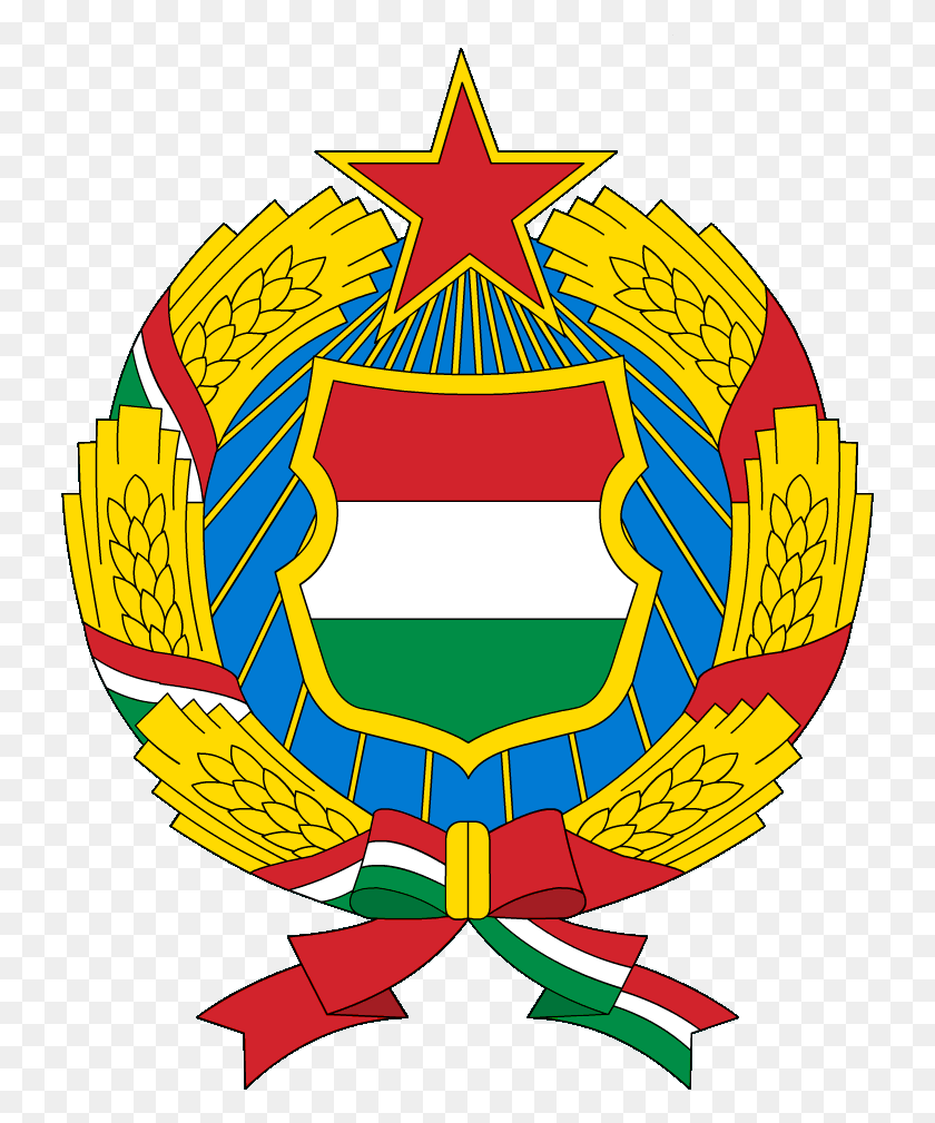 731x949 Escudo De La República De Hungría Png