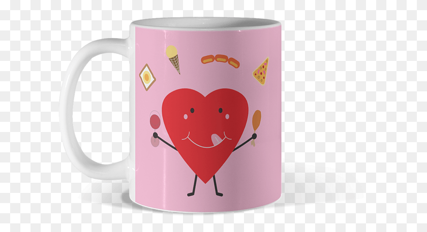 616x397 Hungry Heart Coffee Cup, Cup, Jug, Stein HD PNG Download