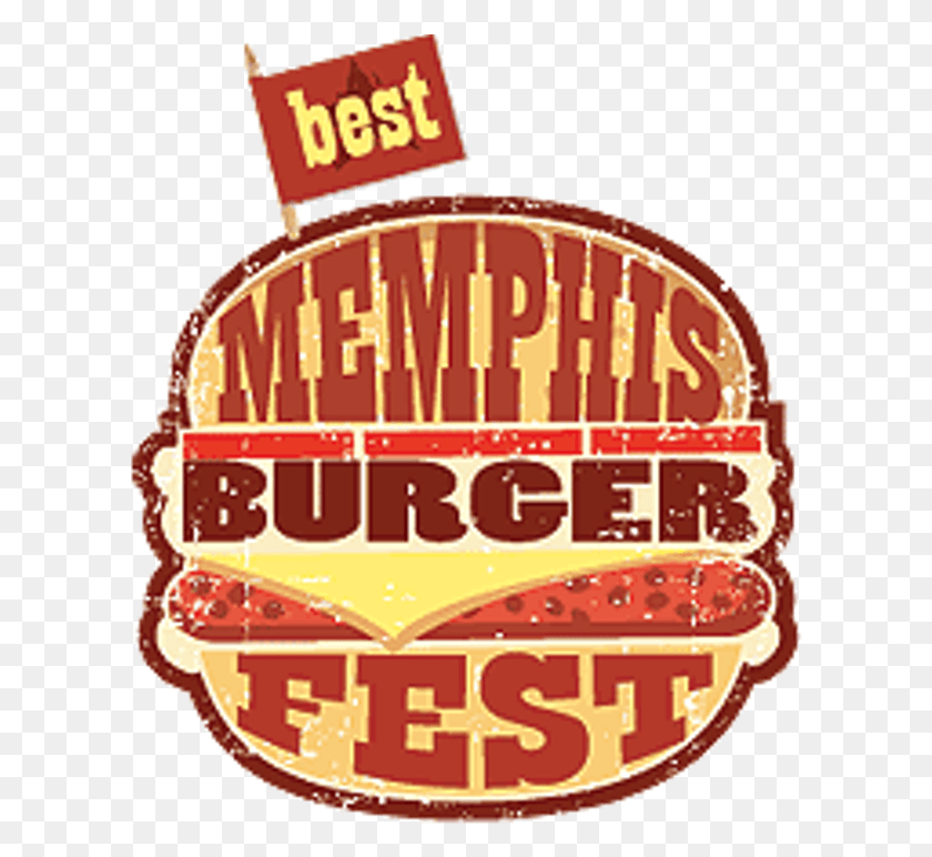 606x712 Hungry Memphis Burger Fest, Логотип, Символ, Товарный Знак Hd Png Скачать