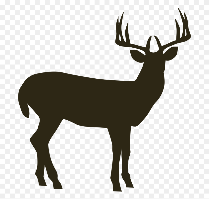 695x742 Hunter Clipart Moose Hunting Pixwords Deer, Elk, Wildlife, Mammal HD PNG Download