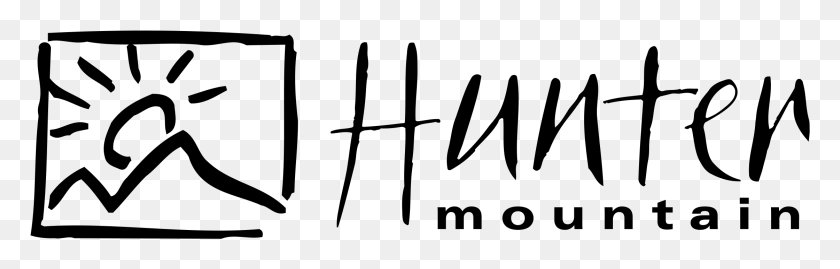 2240x603 Hunter Mountain Png / Logotipo De La Montaña De Hunter Hd Png