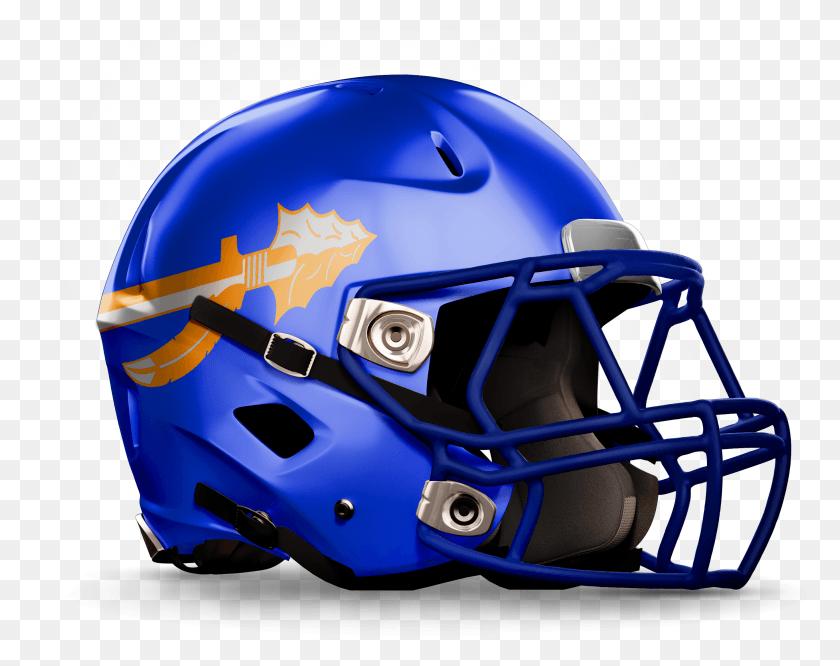 2725x2119 Hunters Lane Warriors Helmet Utah State Football Helmet HD PNG Download