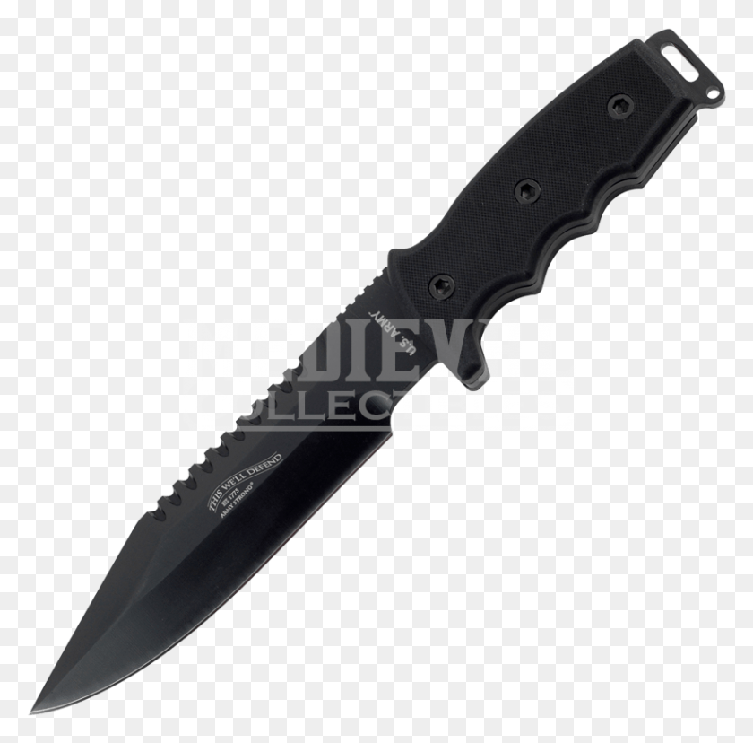 820x808 Hunting Knife, Blade, Weapon, Weaponry HD PNG Download