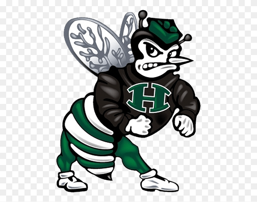 475x601 Huntsville Hornets Haines City High School Hornets, Pirate, Elf, Mascot HD PNG Download