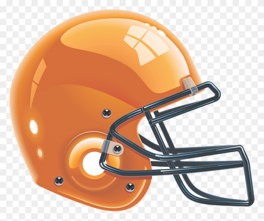1362x1128 Huronia Stallions Orange Football Helmet, Clothing, Apparel, Helmet HD PNG Download
