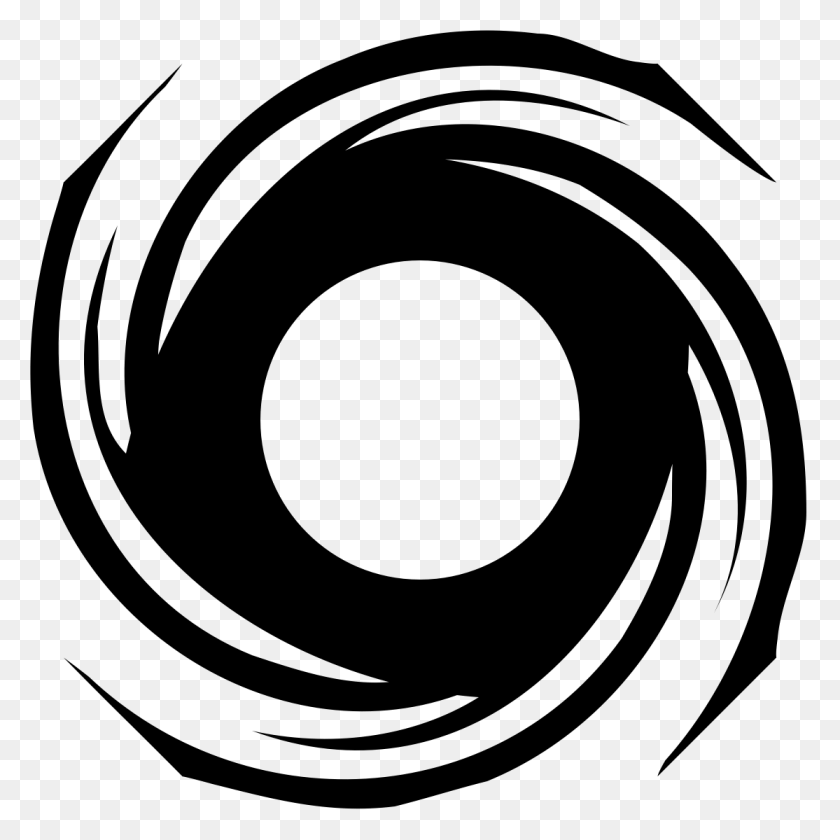Hurricane Clip Art Images, Gray PNG