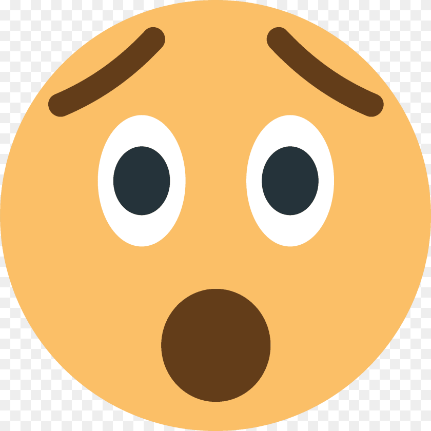 Hushed Face Emoji Clipart, Sphere, Disk PNG