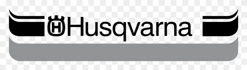 2331x533 Husqvarna Logo Transparent Husqvarna, Text, Gray, Face HD PNG Download