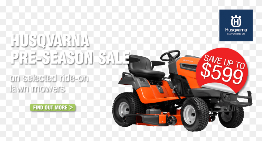 1156x583 Husqvarna Pre Season Sale Husqvarna, Tool, Lawn Mower, Wheel HD PNG Download