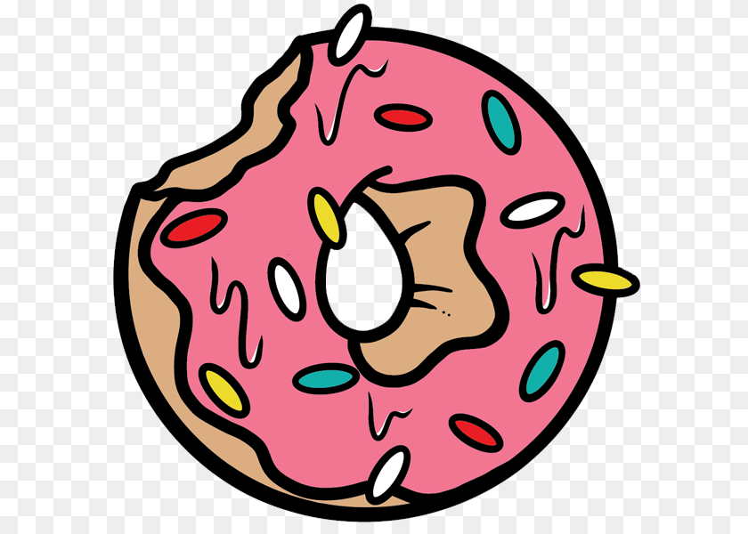 600x600 Hustle N Dough, Donut, Food, Sweets, Baby Transparent PNG