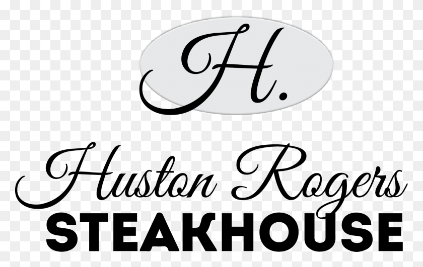 1644x993 Huston Rogers Logo Calligraphy, Text, Label, Letter HD PNG Download