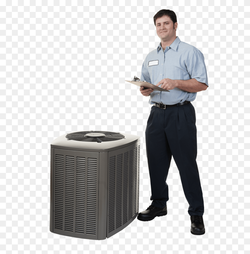 565x792 Hvac Trade Tech College Course Certification Training Hvac Technician, Person, Human, Air Conditioner HD PNG Download