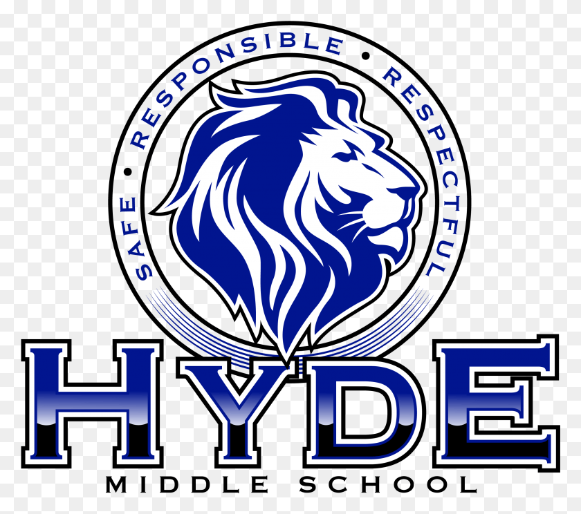 2627x2306 Hyde Middle School Hyde Middle School Bell Schedule, Hand, Symbol, Logo HD PNG Download
