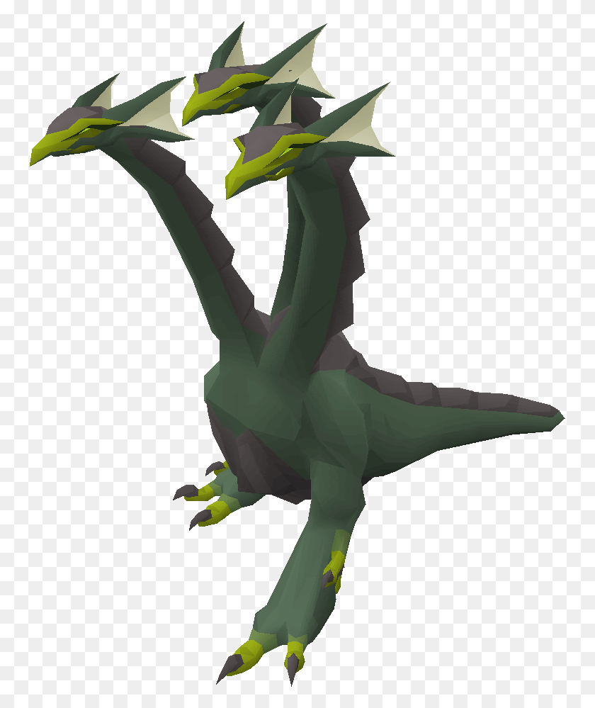 756x939 Hydra Boss Alchemical Hydra Osrs, Dragon, Animal, Reptile HD PNG Download