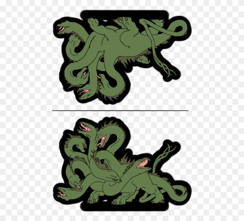 486x699 Hydra Dnd Paper Mini, Дракон, Плакат, Реклама Hd Png Скачать