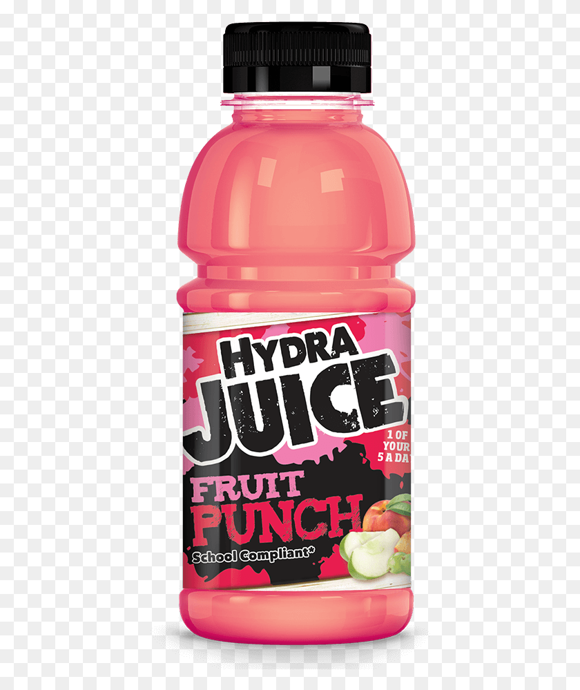 406x939 Hydra Juice 50 Fruit Punch Juice Drink 300ml Plastic Bottle, Beverage, Gum, Food HD PNG Download