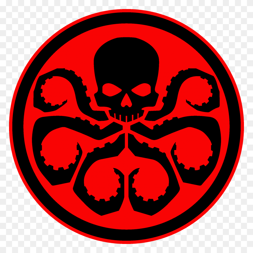 1935x1935 Descargar Png Hydra Marvel Cinematic Universe Villanos Wiki Fandom Hydra Símbolo, Etiqueta, Texto, Logotipo Hd Png