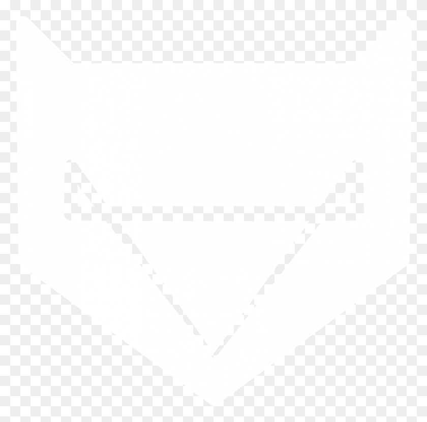 802x793 Descargar Png Hydra Media Logo Triángulo Blanco, Etiqueta, Texto, Diamante Hd Png
