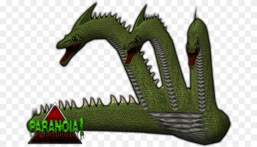678x481 Hydra Paranoia By Budhiindra D59w54s Mothman Zoo Tycoon, Animal, Dinosaur, Reptile, Dragon Sticker PNG